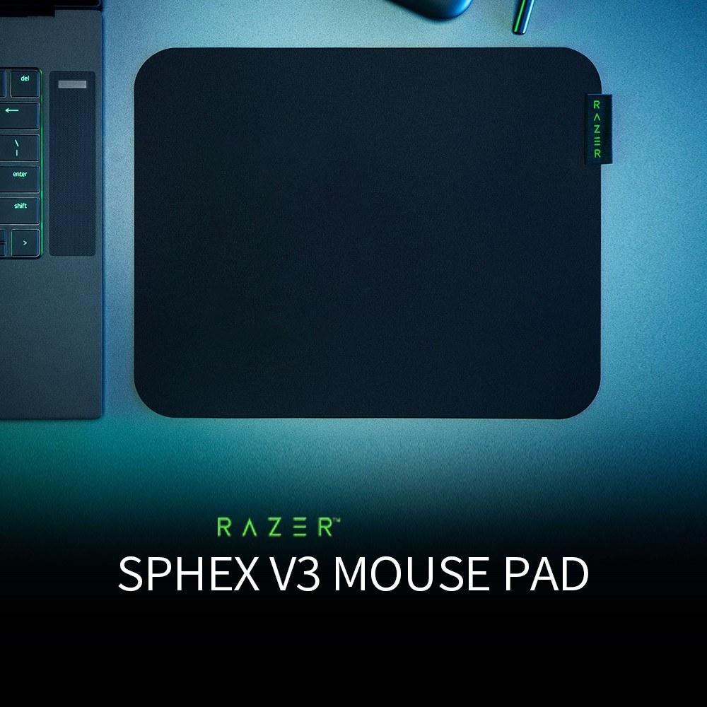 Others |   Razer Sphex V3 Mouse Pad Gaming Mouse Mat with Smooth Ultra-thin Design Stable Operation Adhesive Base Small Computer Peripherals Others