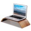 Others |   SAMDI Wooden Stand All-in-one Machine Monitor Laptop Holder Strong Bearing Capacity Stable Wooden Bracket Replacement for iMac Computer Peripherals Others