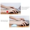 Others |   Soft Silicone Mouse Wrist Pad Mice Wrist Rest Ergonomic Silicone Wrist Support Mouse Pad Hand Pillow Cushion Black Computer Peripherals Others