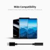 Others |   Type-C to 3.5mm Earphone Adapter USB 3.1 Type-C Male to 3.5 AUX Audio Female Jack Audio Adapter for Huawei Xiaomi Samsung Black Computer Peripherals Others