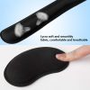 Others |   Wrist Rest Mouse Pad Keyboard Wrist Support Set Memory Foam Ergonomic Non-slip Office Gaming Mouse and Keyboard Wrist Support Computer Peripherals Others