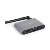 Others |   X6W Plus 4K Wireless Display Receiver 2.4GHz&5GHz Dual-frequency Wireless Dongle with External Antenna HD VGA Audio Ports Computer Peripherals Others