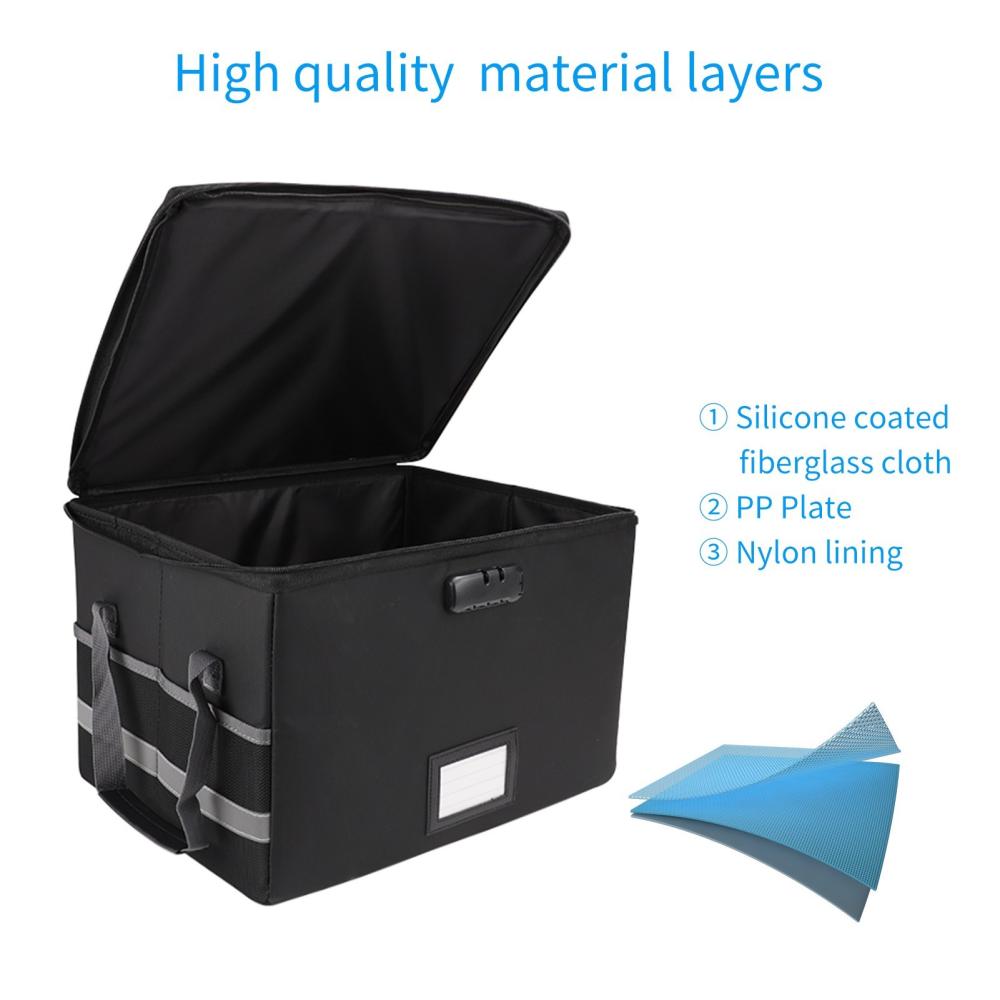 Packing & Shipping Supplies |   Fireproof Document Bag Fireproof Waterproof Storage Box with Lock Suitable for Hanging Letter/Legal Folder Magazine Files Book Portable Home Office Car Safe Box Packing & Shipping Supplies Packing & Shipping Supplies