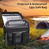 Packing & Shipping Supplies |   Fireproof Lipo Safe Bag Explosionproof Protective Battery Waterproof Bag with Zippers Handle Strap Packing & Shipping Supplies Packing & Shipping Supplies