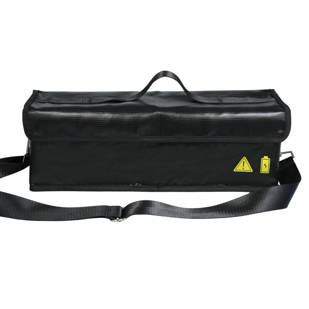 Packing & Shipping Supplies |   Fireproof Waterproof Battery Bag Lipo Safe Charging Bag Protection Pouch for Storage with Invisable Side Charging Port and Adjustale Shoulder Strap for Transport Travel Use 41x12x13cm Packing & Shipping Supplies Packing & Shipping Supplies