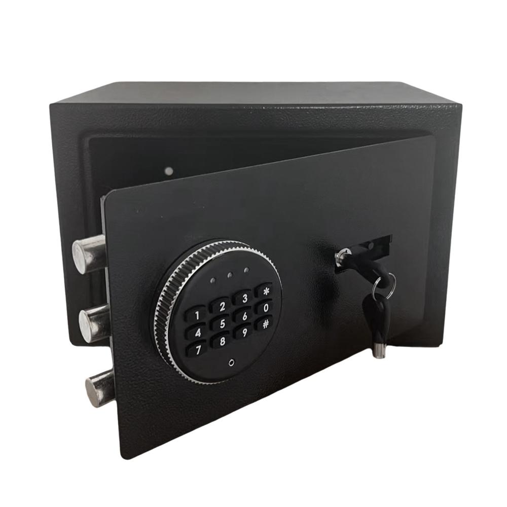 Packing & Shipping Supplies |   Home Safes Box Fireproof Waterproof Alarm System with Keypad and 2pcs Spare Key Stationery Supplies Packing & Shipping Supplies