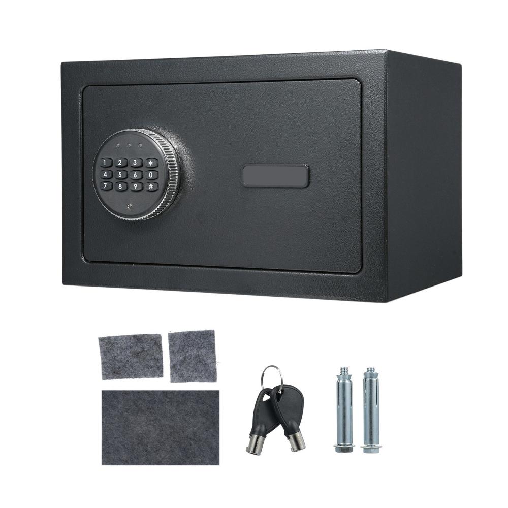 Packing & Shipping Supplies |   Home Safes Box Fireproof Waterproof Alarm System with Keypad and 2pcs Spare Key Stationery Supplies Packing & Shipping Supplies