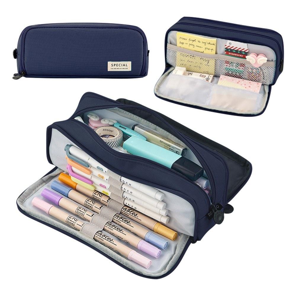 Packing & Shipping Supplies |   Pencil Case Large Capacity Pencil Pouch Box Stationery Zipper Pocket Packing & Shipping Supplies Packing & Shipping Supplies