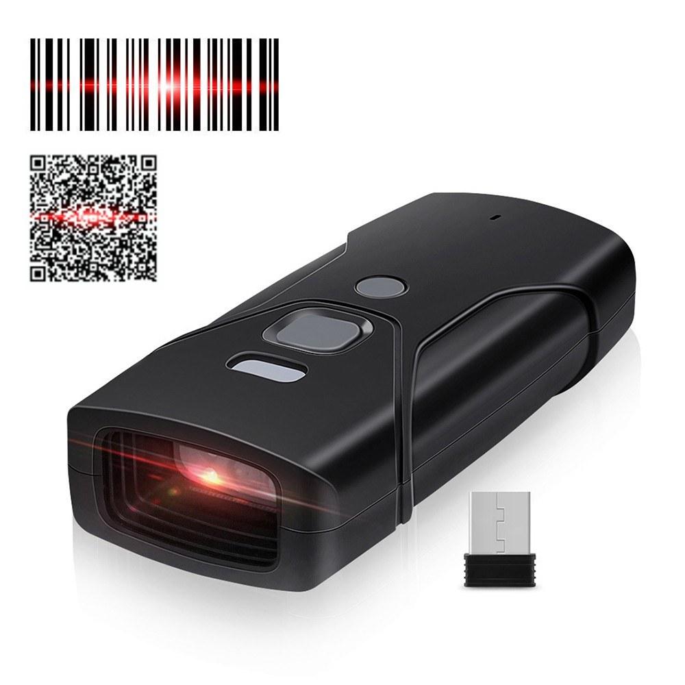 Packing & Shipping Supplies |   Portable Handheld Barcode Scanner Wired+2.4G+BT Three-mode Connection Support One-dimensional Barcode/QR Code Fast Scanning Packing & Shipping Supplies Packing & Shipping Supplies