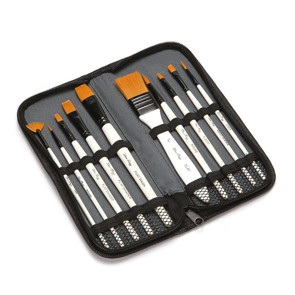 Painting Supplies |   10pcs Paint Brushes Set Kit Painting Supplies Painting Supplies