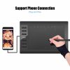 Painting Supplies |   10×6 Inch Professional Graphics Drawing Tablet 12 Express Keys Painting Supplies Painting Supplies