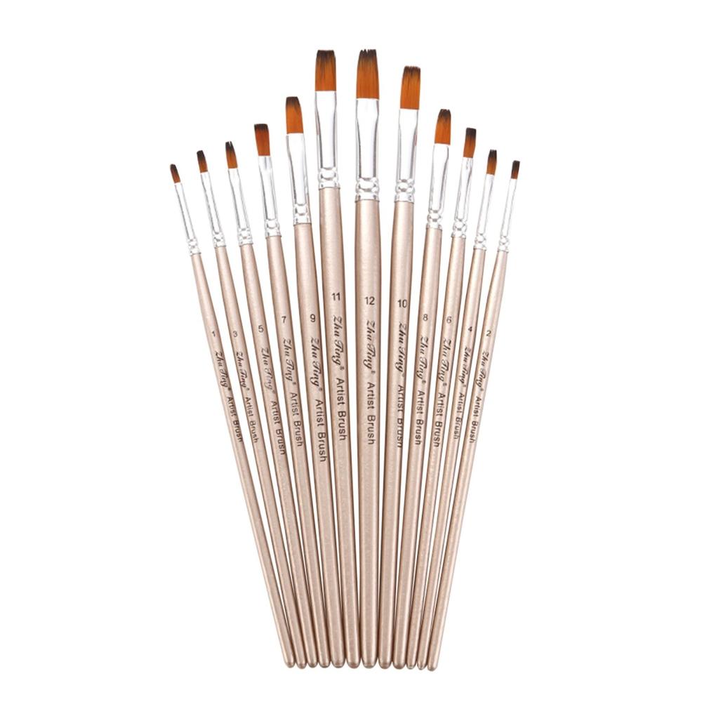 Painting Supplies |   12pcs Paint Brushes Set Kit Painting Supplies Painting Supplies