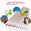 Painting Supplies |   12pcs Paint Brushes Set Kit Painting Supplies Painting Supplies