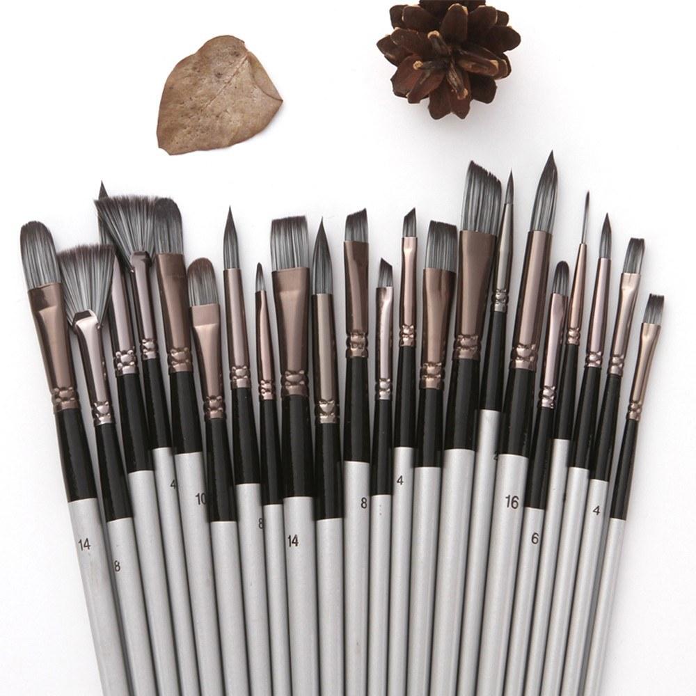 Painting Supplies |   23pcs Different Sizes Paint Brushes Set Painting Supplies Painting Supplies