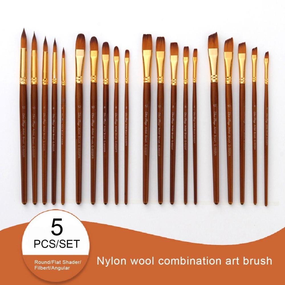 Painting Supplies |   5pcs Paint Brushes Set Kit Painting Supplies Painting Supplies