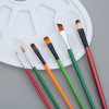 Painting Supplies |   6pcs Paint Brushes and 1pc Palette Tray Set Painting Supplies Painting Supplies