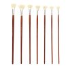 Painting Supplies |   7pcs Oil Paint Brushes Set Professional Fan Brush for Painting with Hog Bristle Natural Hair and Long Wood Handle Artist Fan Brushes for Acrylic / Watercolor Painting Painting Supplies Painting Supplies