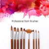 Painting Supplies |   9pcs Professional Paint Brushes Set Painting Supplies Painting Supplies