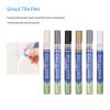 Painting Supplies |   BIGTHUMB Grout Pen Water Based Tile Grout Paint Pen Renew Repair Marker Tile Gap Line Coating with Replacement Tip Waterproof for Bathroom Kitchen Parlor Balcony Floor Restore Painting Supplies Painting Supplies