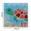 Painting Supplies |   DIY 5D Diamond Painting Cute Tortoise Pattern 150x150mm Full Drill Diamond Embroidery Desktop Decor Children Gift Painting Supplies Painting Supplies