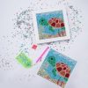 Painting Supplies |   DIY 5D Diamond Painting Cute Tortoise Pattern 150x150mm Full Drill Diamond Embroidery Desktop Decor Children Gift Painting Supplies Painting Supplies