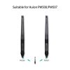 Painting Supplies |   Huion PN05 10pcs Replacement Pen Nibs Graphics Tablet Pen Nibs High quality Wear-resistant Pen Nib for Huion PW500/PW507 Painting Supplies Painting Supplies