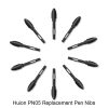 Painting Supplies |   Huion PN05 10pcs Replacement Pen Nibs Graphics Tablet Pen Nibs High quality Wear-resistant Pen Nib for Huion PW500/PW507 Painting Supplies Painting Supplies