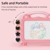 Painting Supplies |   Magnetic Drawing Board for Toddler Kids Painting Writing Pad for Sketch Toy 2-3 Year with 4 Stamps and 1 Pen Educational Learning Aids Birthday Holiday Gift Painting Supplies Painting Supplies