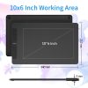 Painting Supplies |   PNBOO PN1060 10×6 Inch Graphics Drawing Tablet with Battery-free Stylus Painting Supplies Painting Supplies