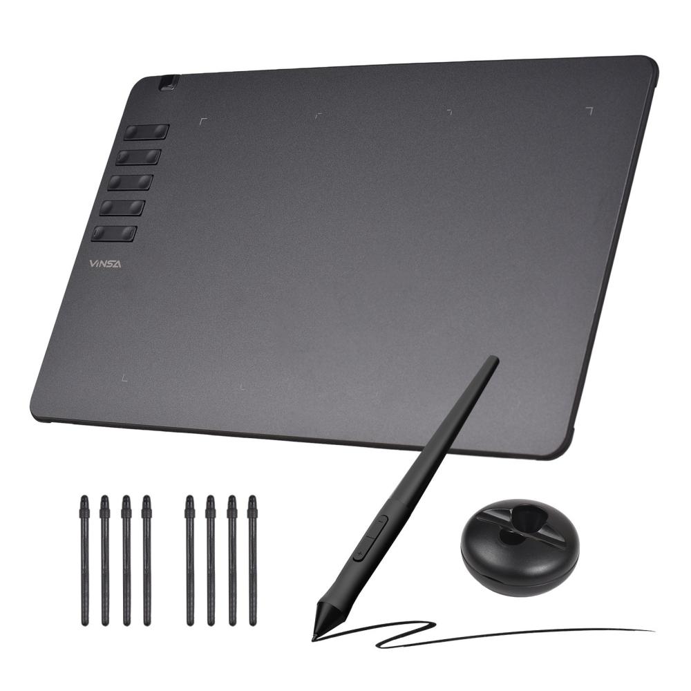 Painting Supplies |   VINSA T906 9.8x 6.1inch Graphics Drawing Tablet Ultra-thin Art Creation Sketch with Battery-free Stylus Painting Supplies Painting Supplies