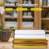 Printers & Copiers Accessories |   1 Roll A4 White Blank Thermal Printing Paper Roll 210*30mm(8.3*1.2in) Long Lasting for 10 Years Printers & Copiers Accessories Printers & Copiers Accessories