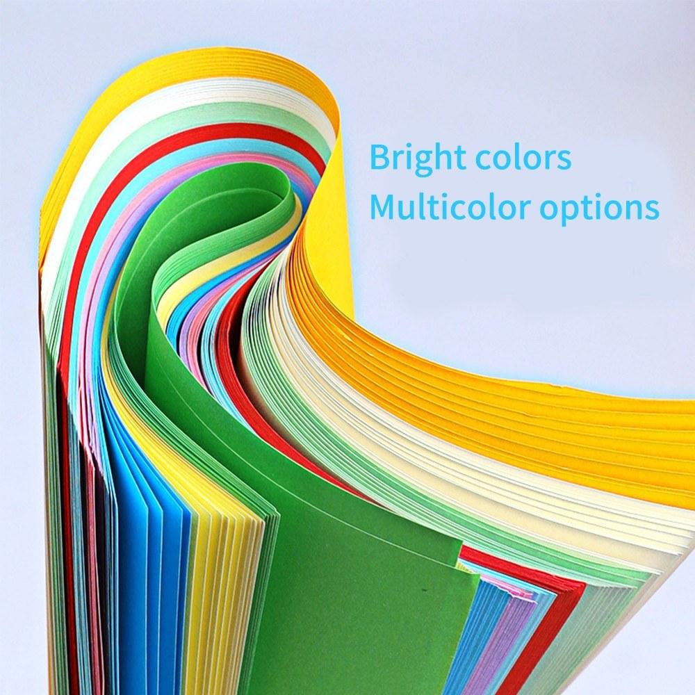 Printers & Copiers Accessories |   100 Sheets A4 Color Copy Paper 210x297mm/8.3×11.7in Printer Paper 70GSM for Copy Printing Writing Crafts & Art Printers & Copiers Accessories Printers & Copiers Accessories