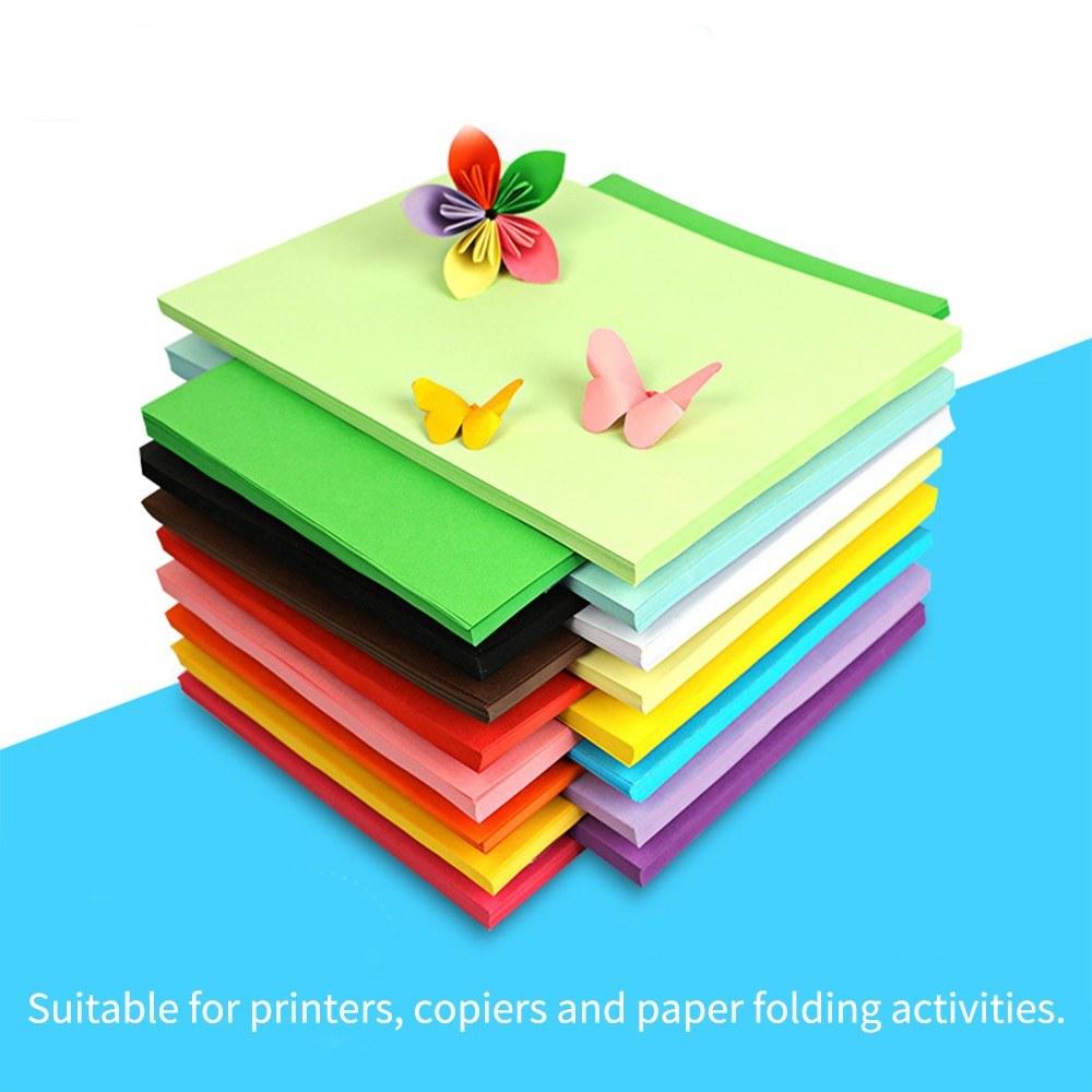 Printers & Copiers Accessories |   100 Sheets A4 Color Copy Paper 210x297mm/8.3×11.7in Printer Paper 70GSM for Copy Printing Writing Crafts & Art Printers & Copiers Accessories Printers & Copiers Accessories