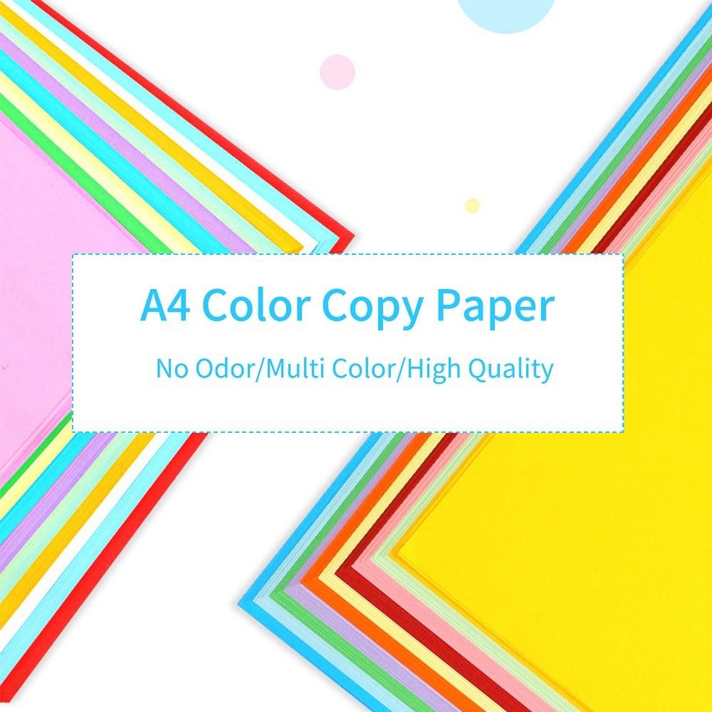 Printers & Copiers Accessories |   100 Sheets A4 Color Copy Paper 210x297mm/8.3×11.7in Printer Paper 70GSM for Copy Printing Writing Crafts & Art Printers & Copiers Accessories Printers & Copiers Accessories