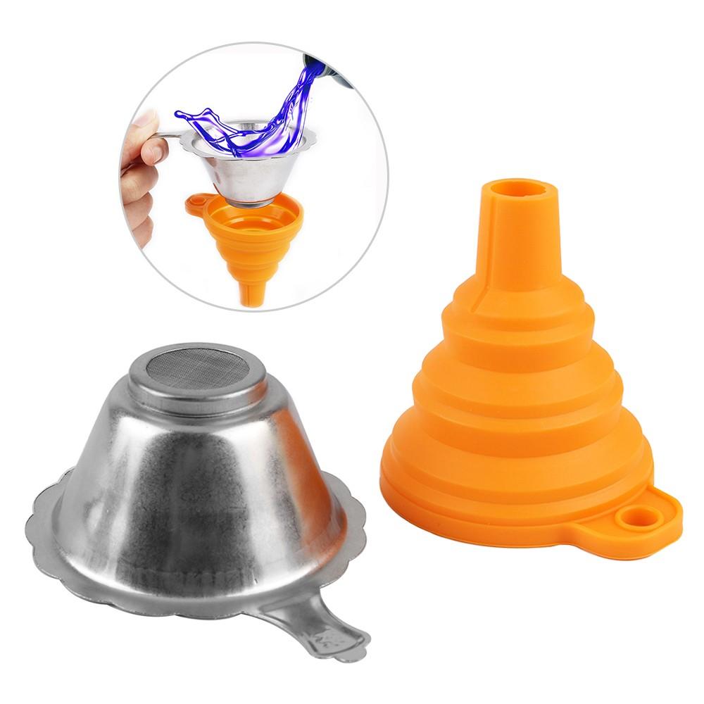 Printers & Copiers Accessories |   3D Printer Accessories Parts Collapsible Funnel Silicone Printers & Copiers Accessories Printers & Copiers Accessories