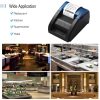 Printers & Copiers Accessories |   58mm Desktop Receipt Printer POS Printer Direct Thermal Printing Support ESC/POS for Shipping Restaurant Kitchen Supermarket Home Small Business Retail Store Printers & Copiers Accessories Printers & Copiers Accessories