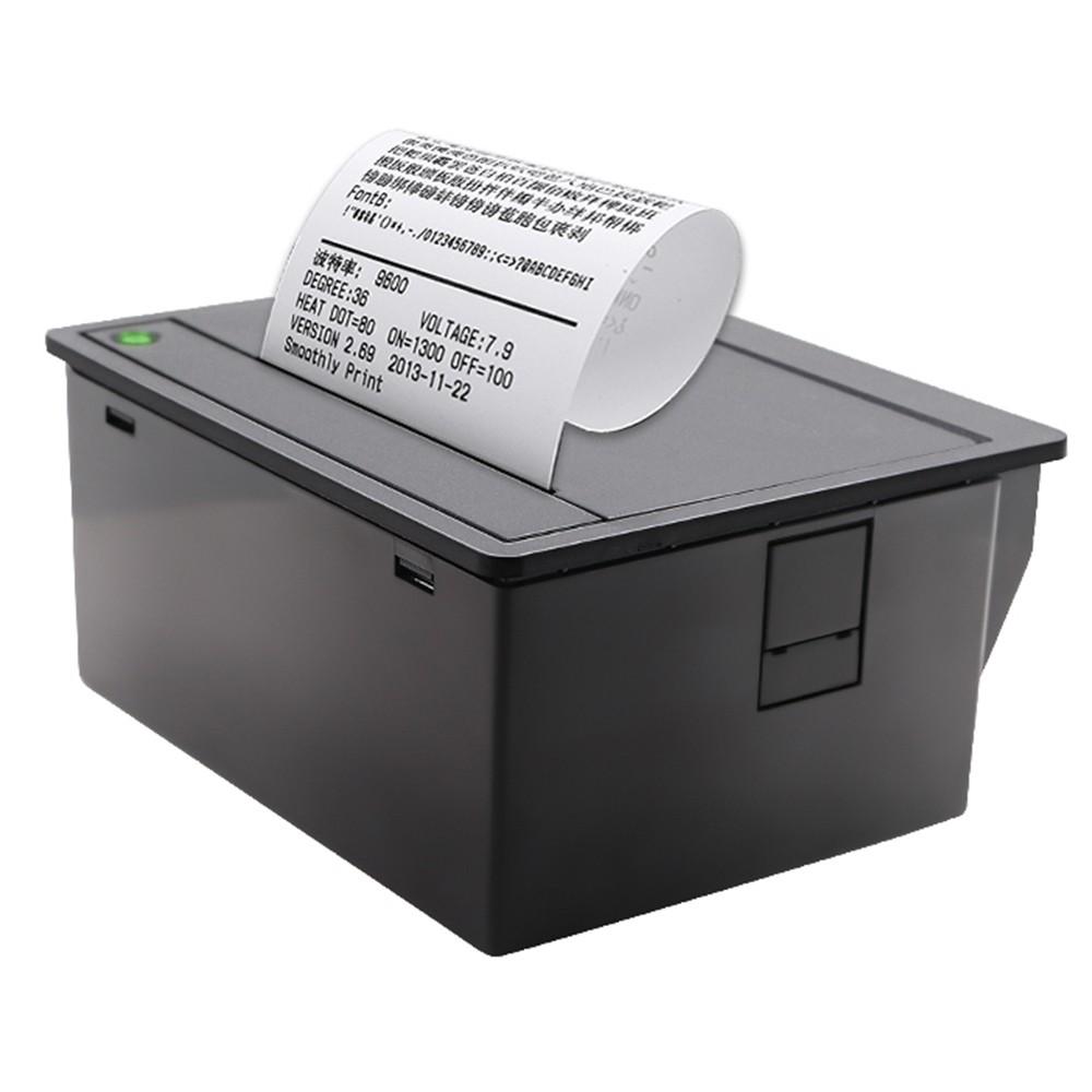 Printers & Copiers Accessories |   80mm Embedded Thermal Printer Module with TTL+RS232+USB Connections Supports ESC/POS Commands 72mm Printing Width 180mm/s Speed Auto Paper Cutter Printers & Copiers Accessories Printers & Copiers Accessories