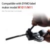 Printers & Copiers Accessories |   Aluminum 3D Manual Embossing Tape Self-Adhesive Metal Label Maker Refill Compatible with DYMO Label Makers M1011/M11 – 1 Roll 12mm*3.65m Printers & Copiers Accessories Printers & Copiers Accessories