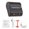 Printers & Copiers Accessories |   Bisofice Portable 80mm Receipt Label Printer Wireless BT Thermal Receipt Printer with 1 Label Roll Printers & Copiers Accessories Printers & Copiers Accessories