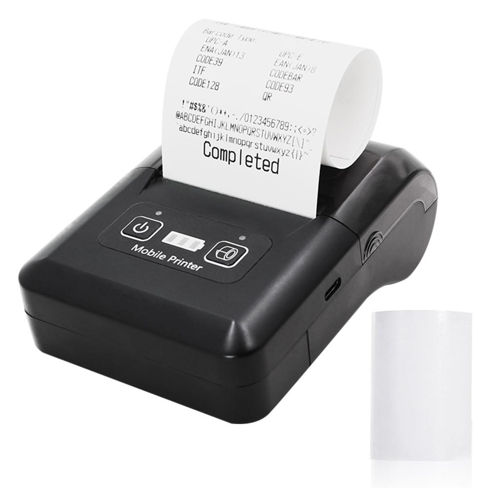 Printers & Copiers Accessories |   BISOFICE  Portable Mini 58mm Thermal Printer 2 inch Wireless BT+USB Receipt Bill Ticket Printer with 57mm Print Paper for Restaurant Sales Retail Small Business Printers & Copiers Accessories Printers & Copiers Accessories