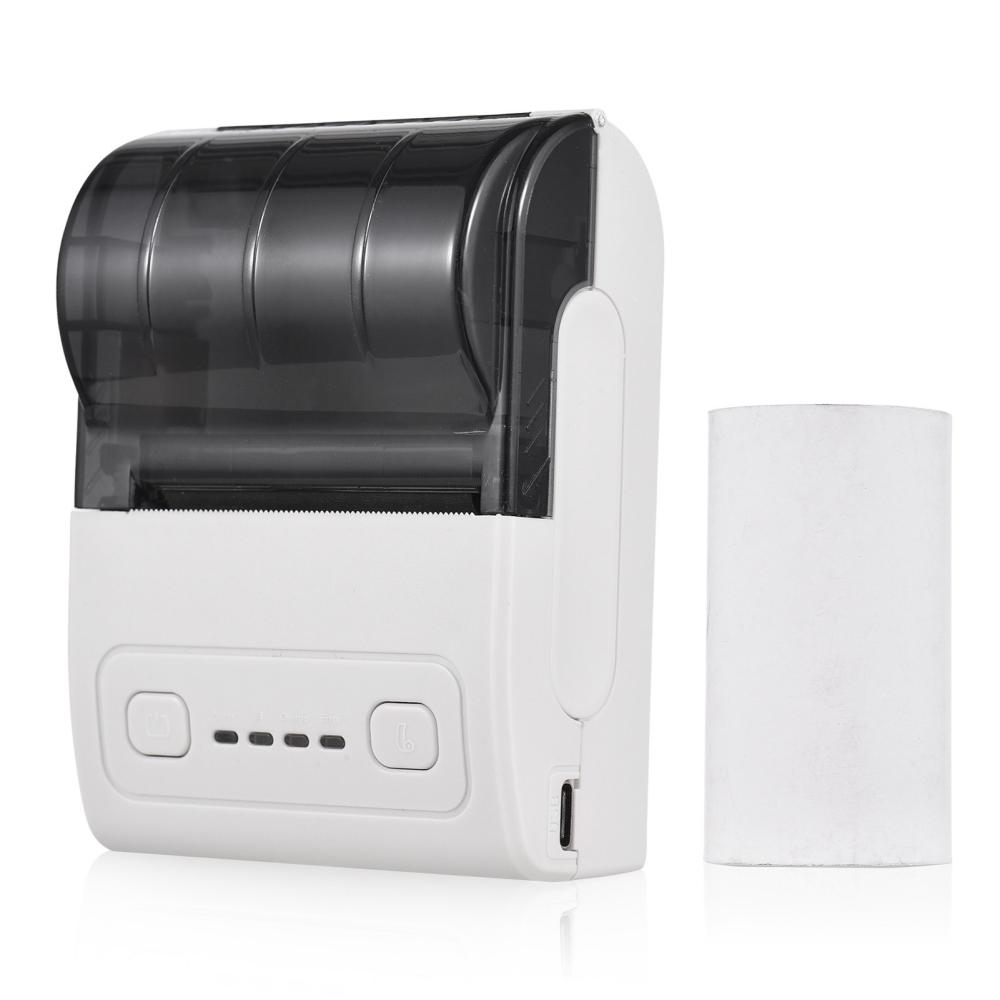 Printers & Copiers Accessories |   Bisofice Portable Mini Thermal Printer 2 inch Wireless USB Receipt Bill Ticket Printer with 57mm Print Paper Roll Printers & Copiers Accessories Printers & Copiers Accessories