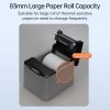 Printers & Copiers Accessories |   Bisofice Thermal Receipt Printer 80mm Desktop Direct Thermal Printing USB+LAN Connection High Speed with Auto Cutter Large Paper Bin Printers & Copiers Accessories Printers & Copiers Accessories