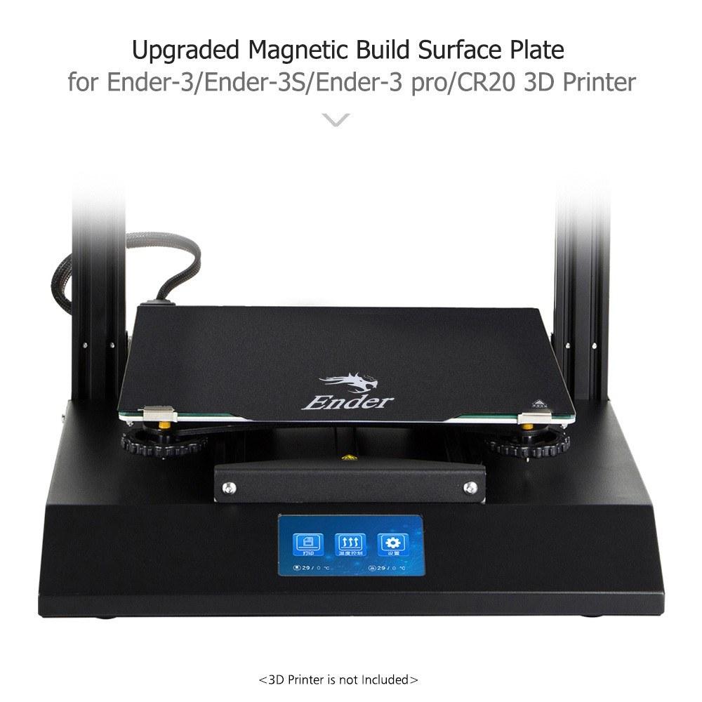 Printers & Copiers Accessories |   Creality 3D Ender-3 Upgrade Magnetic Build Surface Plate Sticker Printers & Copiers Accessories Printers & Copiers Accessories