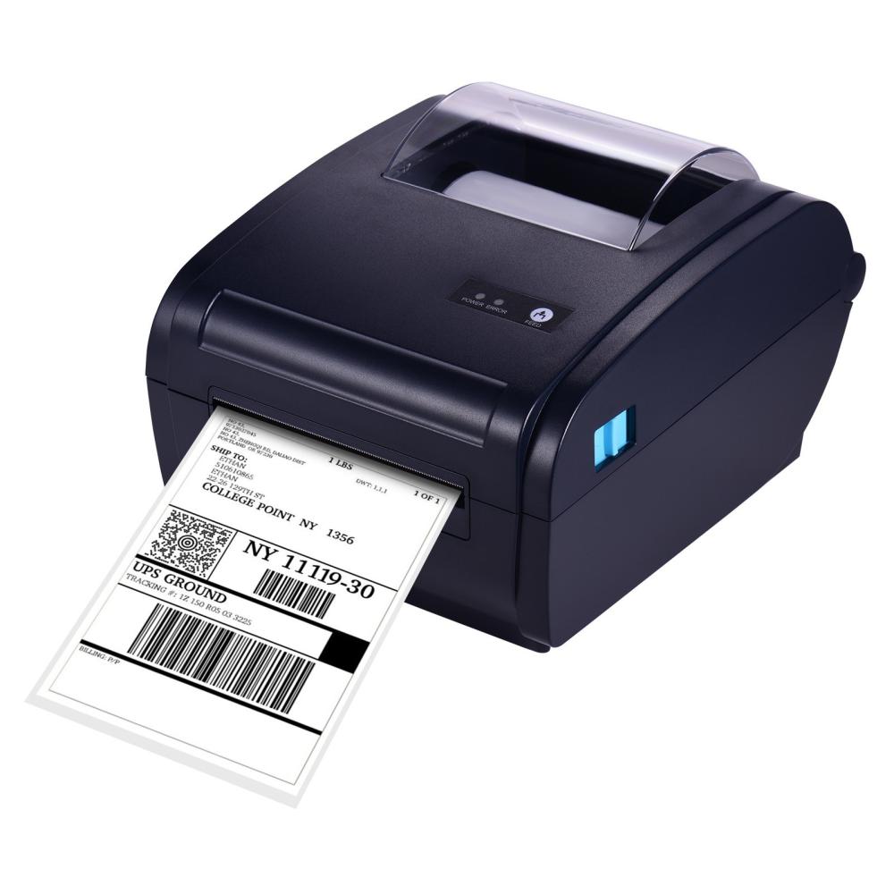 Printers & Copiers Accessories |   Desktop Thermal Label Printer for 4×6 Shipping Package Label 160mm/s High Speed USB Connection Printer Label Maker Sticker Max.110mm Paper Width Compatible with Amazon UPS Ebay Shopify FedEx Labeling Barcode Express Label Printing Postage Mailing Labeling Printers & Copiers Accessories Printers & Copiers Accessories