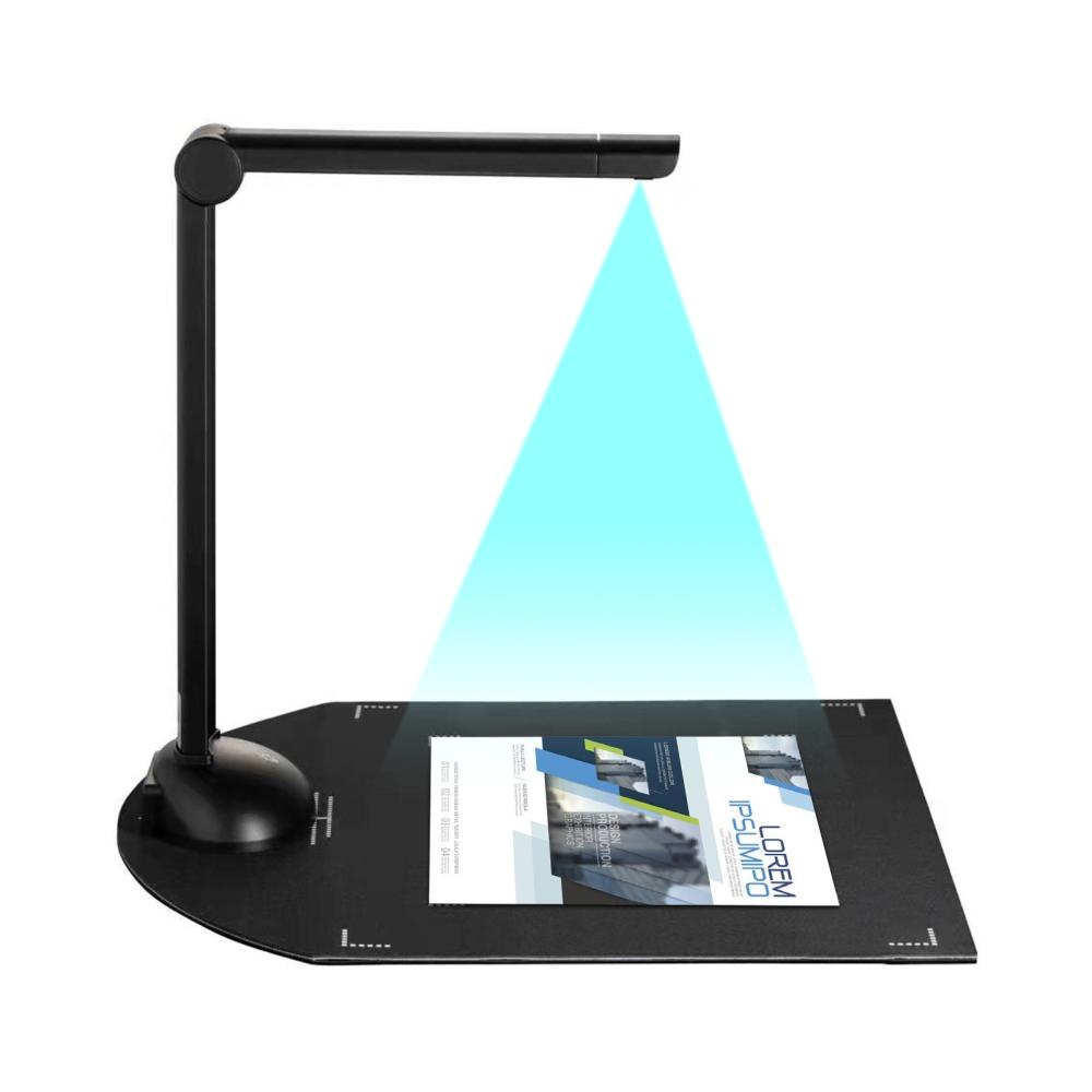 Printers & Copiers Accessories |   Document Book Camera Scanner 8 Mega-pixel HD High-Definition A3 Scanning Size with USB Port LED Light OCR Function Compatible with Windows for Classroom Office Library Bank Meeting Printers & Copiers Accessories Printers & Copiers Accessories