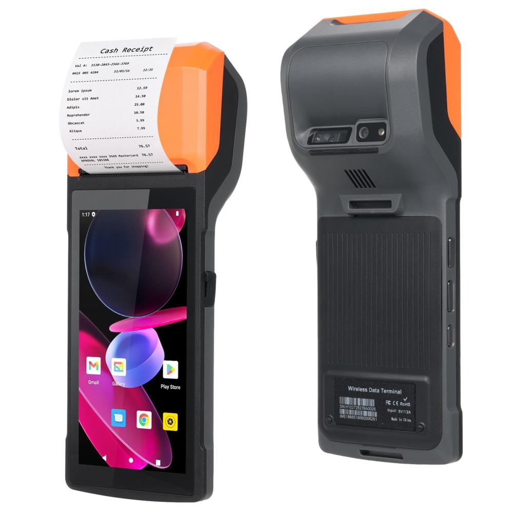 Printers & Copiers Accessories |   Handheld Android 13.0 POS Receipt Printer PDA Terminal (NFC&2D Scanner Engine Version) Printers & Copiers Accessories Printers & Copiers Accessories