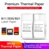 Printers & Copiers Accessories |   Niimbot White Blank Thermal Printing Paper Roll Barcode Price Size Name Label Paper Waterproof Oil-Proof Tear Resistant 30*15mm 460sheets/roll for B3S/B11 Thermal Printer for Home Organizer Supermarket Warehouse Printers & Copiers Accessories Printers & Copiers Accessories