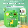 Printers & Copiers Accessories |   Portable Mini Photo Printer for Children with 1200W Dual Cameras 2.4” Screen Support Music Playback and Game Playing OTG Function with 3 Print Paper Roll+32G Memory Card+Card Reader Printers & Copiers Accessories Printers & Copiers Accessories