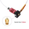 Printers & Copiers Accessories |   Tronxy 3D Upgrade Parts Assembled MK10 Extruder Hotend Kit with Aluminum Heating Block 0.4mm Nozzle 100K Ohm Thermistor PTFE Tube 24V 50W Compatible with X5SA/X5SAPRO/XY-2PRO 3D Printer Printers & Copiers Accessories Printers & Copiers Accessories