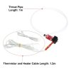 Printers & Copiers Accessories |   Tronxy 3D Upgrade Parts Assembled MK10 Extruder Hotend Kit with Aluminum Heating Block 0.4mm Nozzle 100K Ohm Thermistor PTFE Tube 24V 50W Compatible with X5SA/X5SAPRO/XY-2PRO 3D Printer Printers & Copiers Accessories Printers & Copiers Accessories